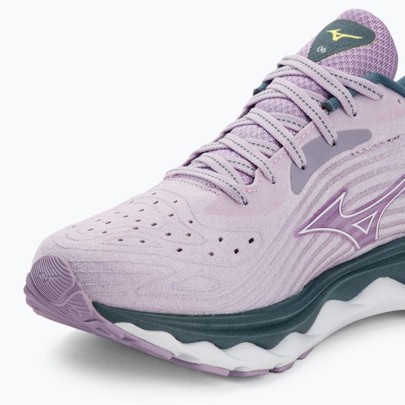 Women's running shoes Mizuno Wave Sky 6 pastililac/white/china blue 7