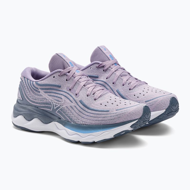 Women's running shoes Mizuno Wave Skyrise 4 wisteria/white/chinablue 5