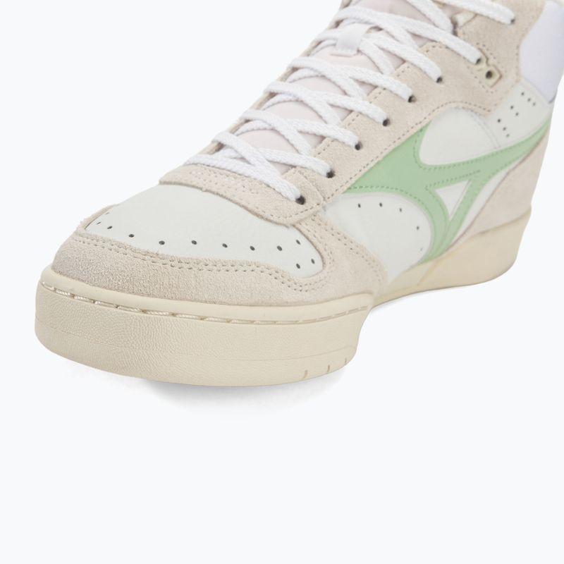 Mizuno City Wind Mid white/smoke green/white sand shoes 7