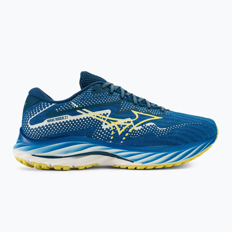 Men's running shoes Mizuno Wave Rider 27 lblue/zinnia/poseidon 2