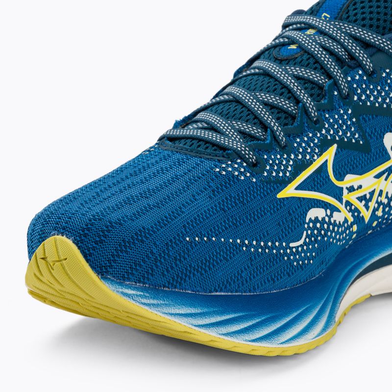 Men's running shoes Mizuno Wave Rider 27 lblue/zinnia/poseidon 7