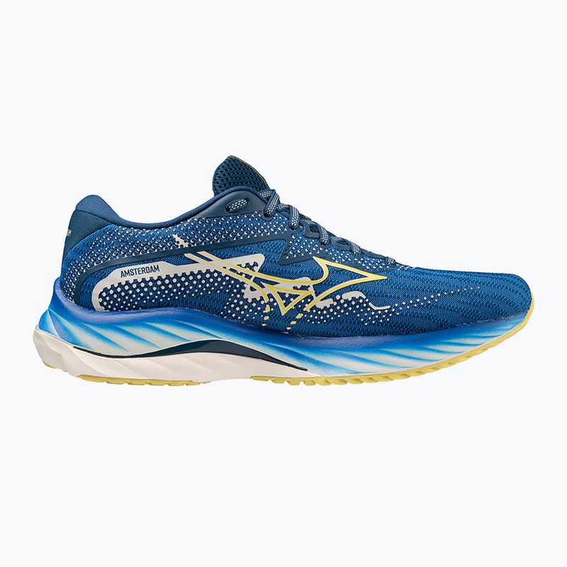 Men's running shoes Mizuno Wave Rider 27 lblue/zinnia/poseidon 9