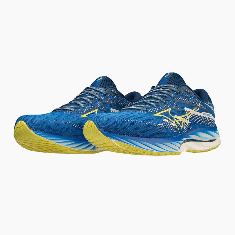 Men's running shoes Mizuno Wave Rider 27 lblue/zinnia/poseidon 15