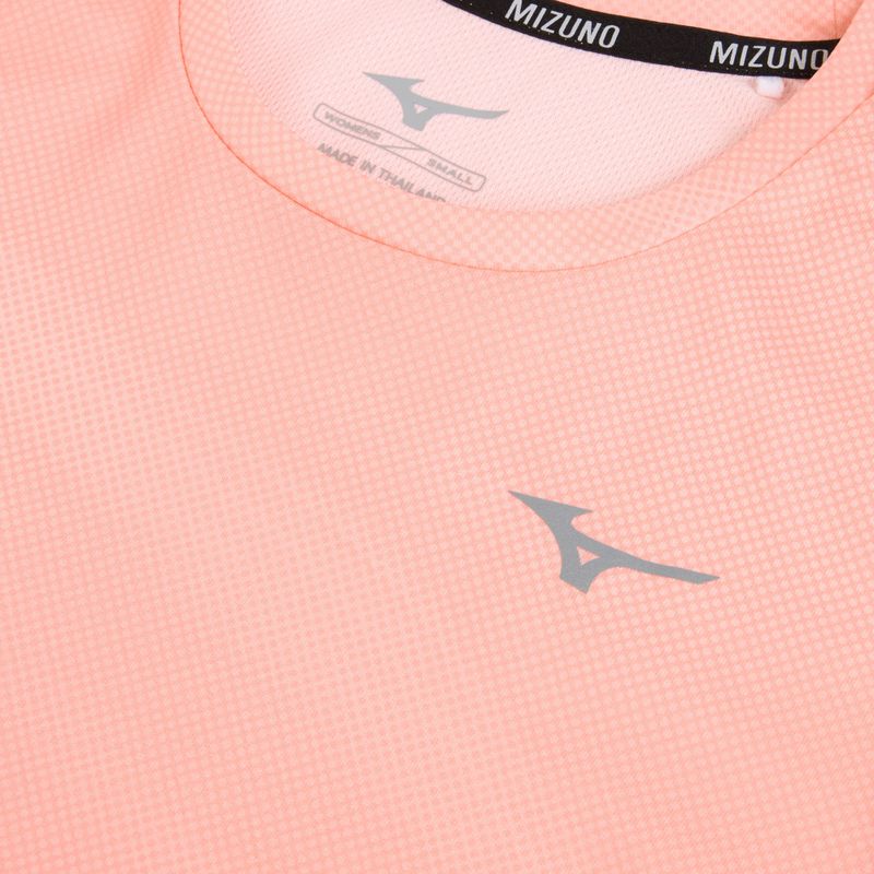 Women's running shirt Mizuno Core Graphic Tee apricot blush 3