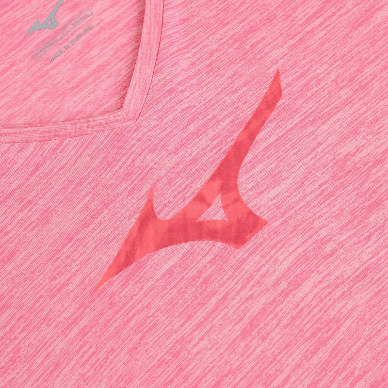 Women's running shirt Mizuno Core RB Tee sachet pink 3