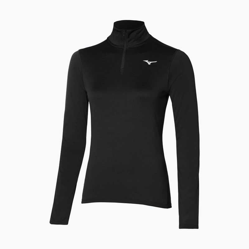 Women's running longsleeve Mizuno Impulse Core Half Zip black