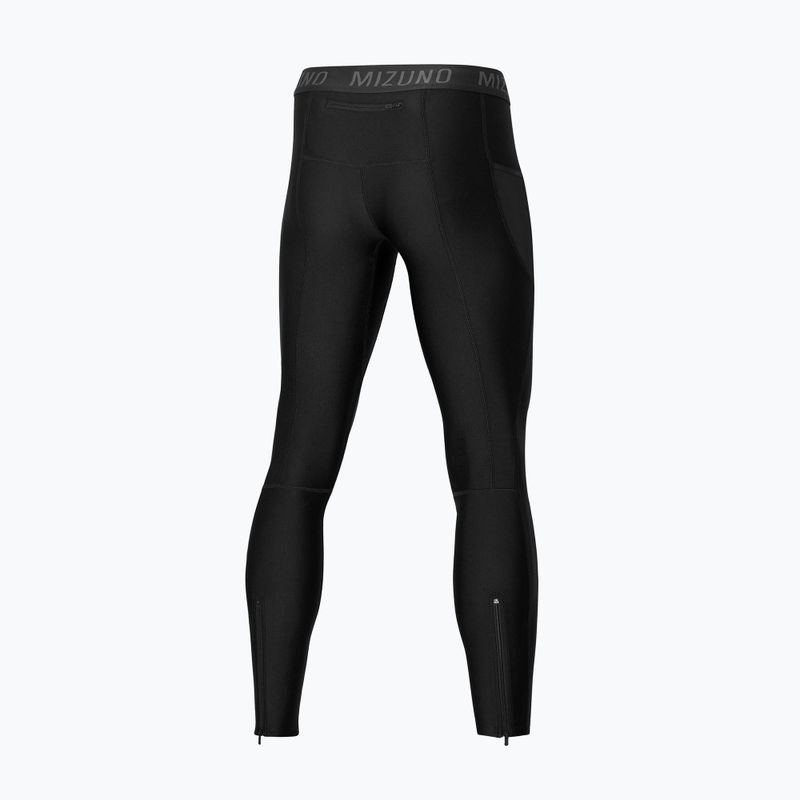 Men's running leggings Mizuno BG3000 Long black 4
