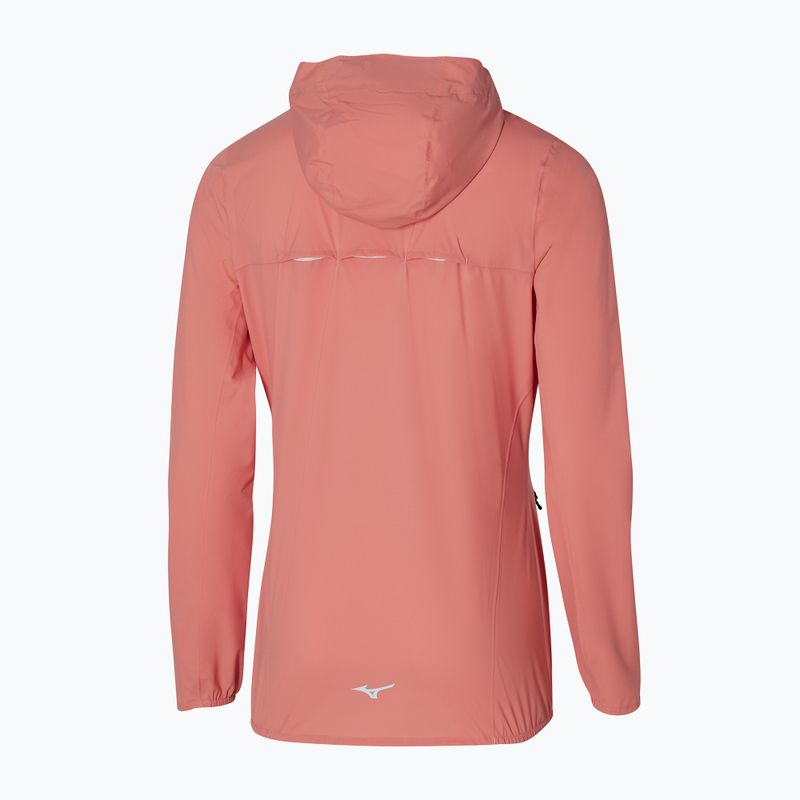 Women's running jacket Mizuno Waterproof 20K ER lantana 2