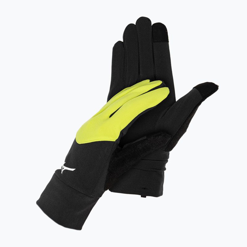 Mizuno Warmalite evening primrose running gloves