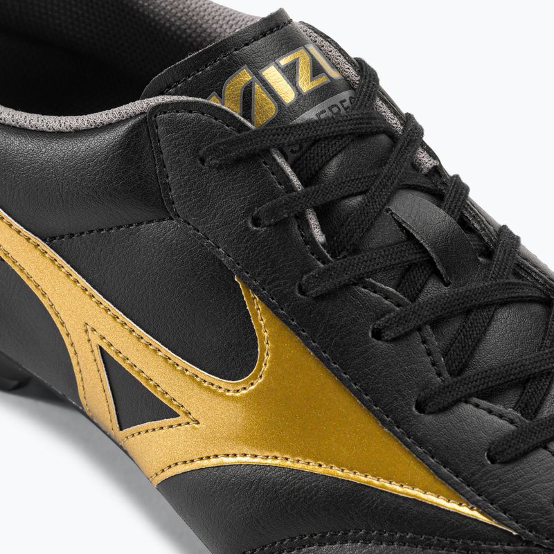 Mizuno Morelia II Club MD men's football boots black/gold/dark shadow 10