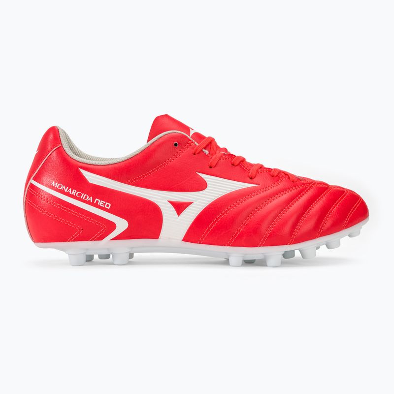 Mizuno Monarcida Neo II Select AG men's football boots flerycoral2/white 2