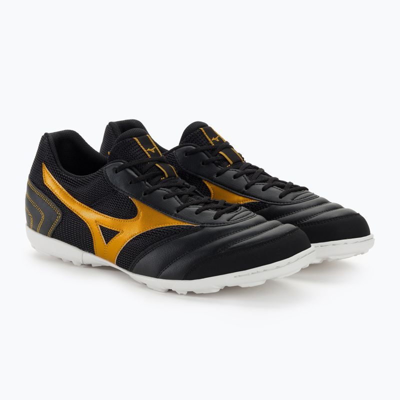 Mizuno Morelia Sala Club TF football boots black/mp gold 4