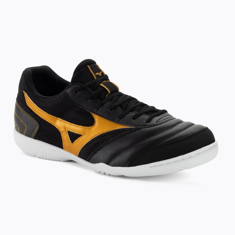 Men's football boots Mizuno Morelia Sala Club IN black/mp gold