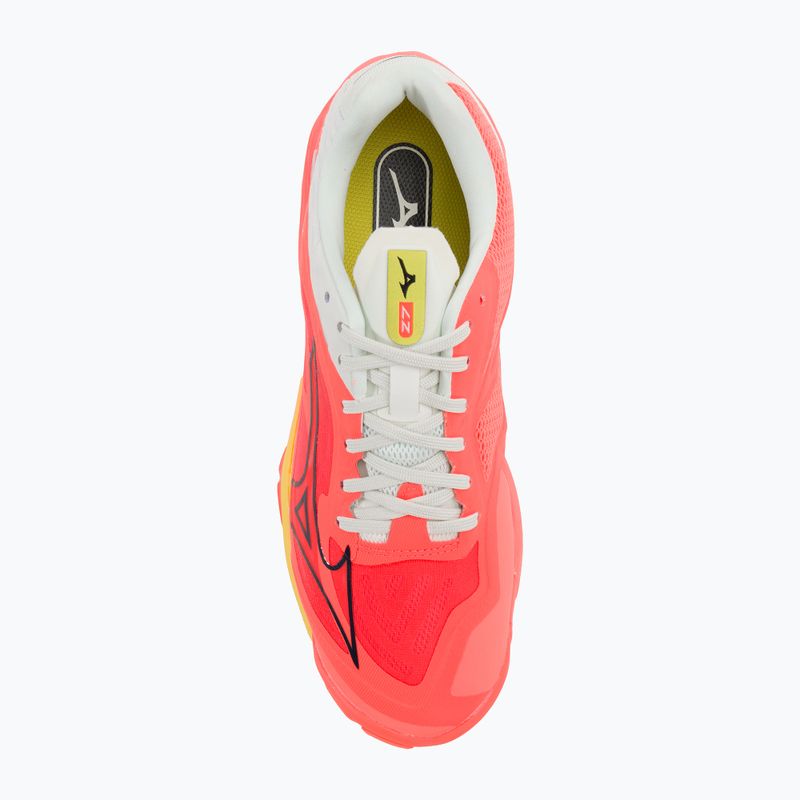 Men's volleyball shoes Mizuno Wave Lightning Z7 neon flame / black / bolt2 neon 7
