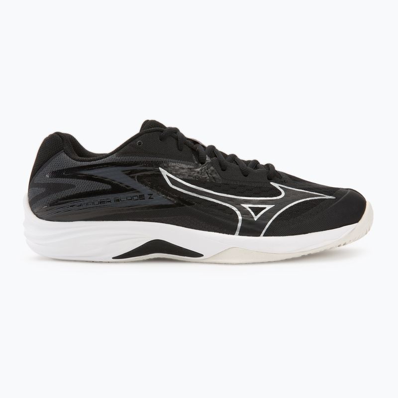 Mizuno Thunder Blade Z black/silver volleyball shoes 2