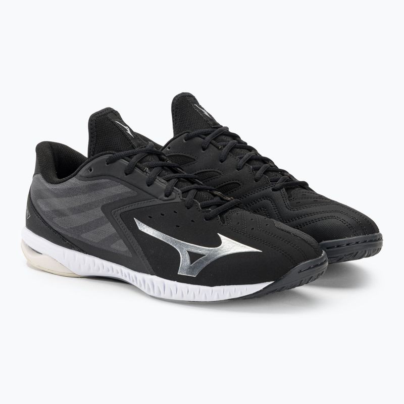 Men's handball shoes Mizuno Wave GK black / silver / white 4