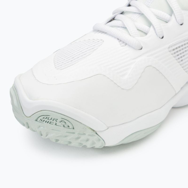 Women's volleyball shoes Mizuno Wave Momentum 3 Mid white/glacial/pantinagreen 7