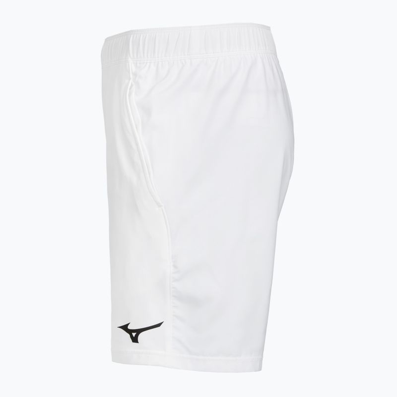 Men's tennis shorts Mizuno 8 in Flex Short white 3