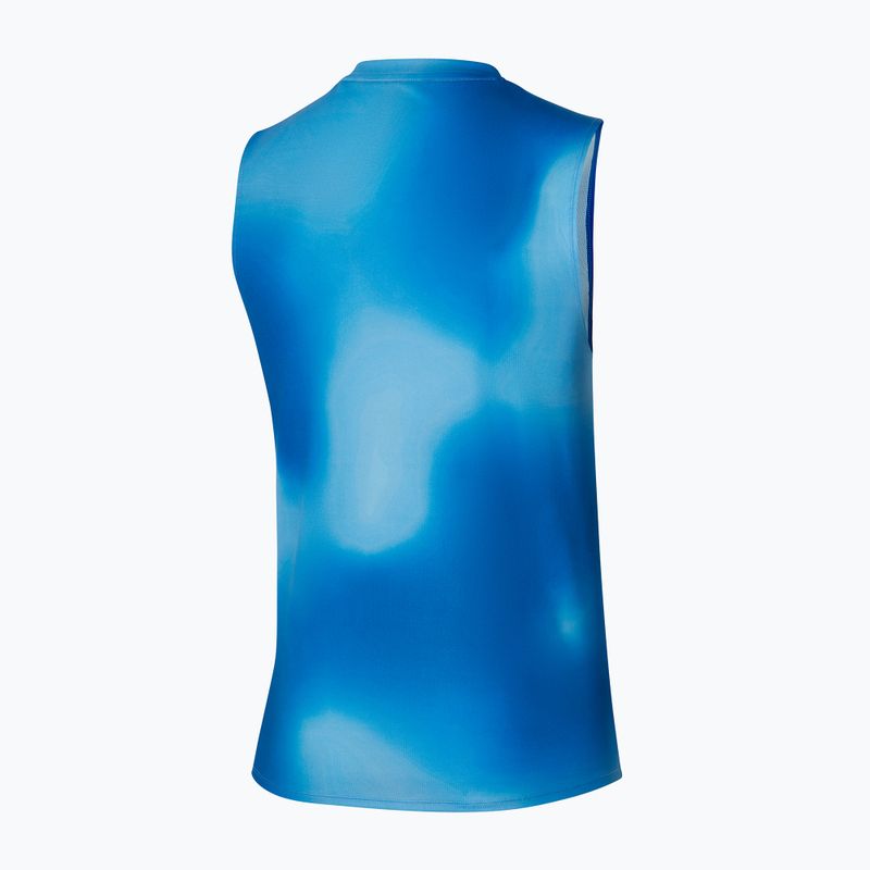 Men's running tank top Mizuno Core Graphic federal blue 2