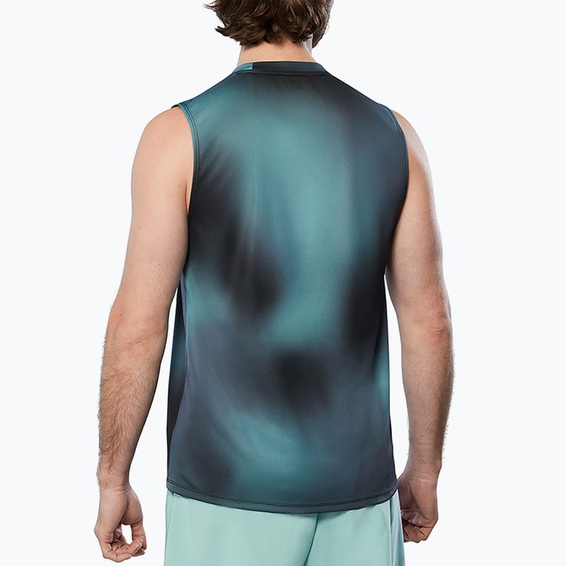 Men's running tank top Mizuno Core Graphic aquifer 2