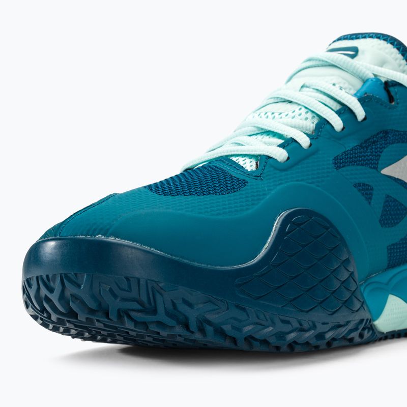 Men's tennis shoes Mizuno Wave Enforce Tour CC moroccan blue/white/bluejay 8