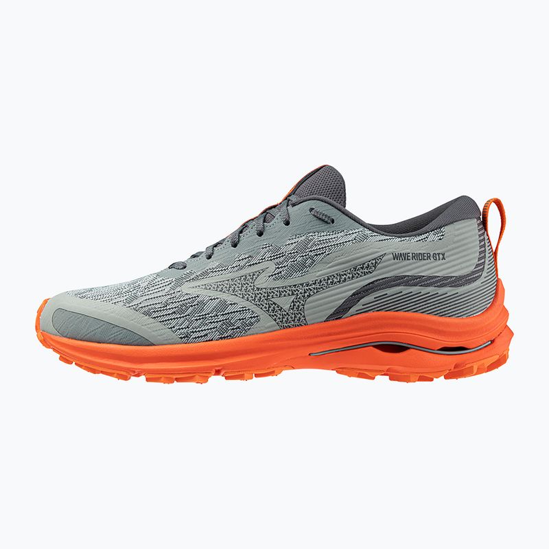 Men's running shoes Mizuno Wave Rider GTX abyss/ ebony/ tangerine tango 8