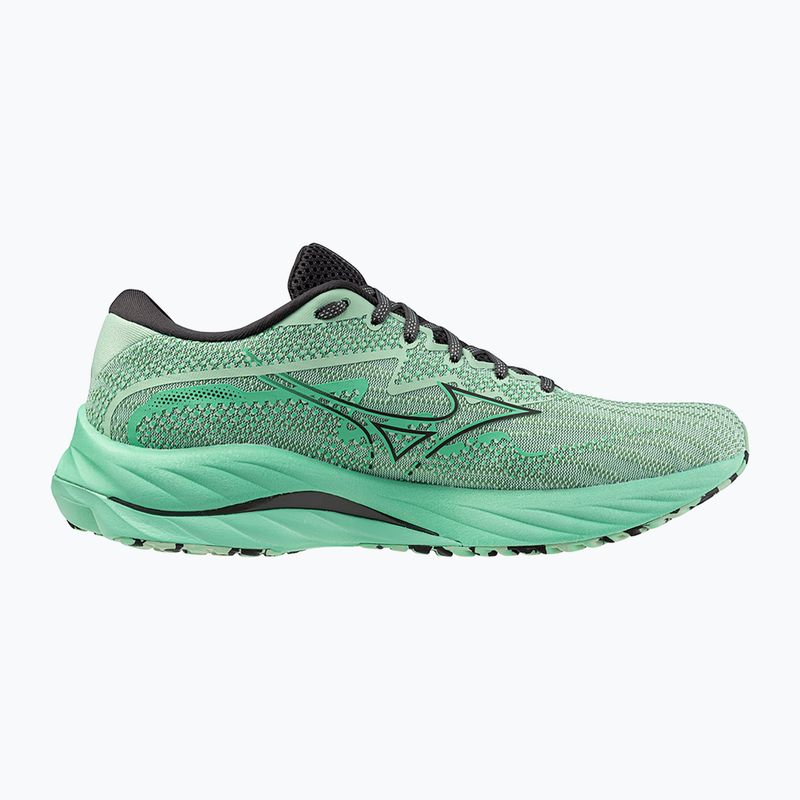 Men's running shoes Mizuno Wave Rider 27 grayed jade/black oyster/jade cream 3