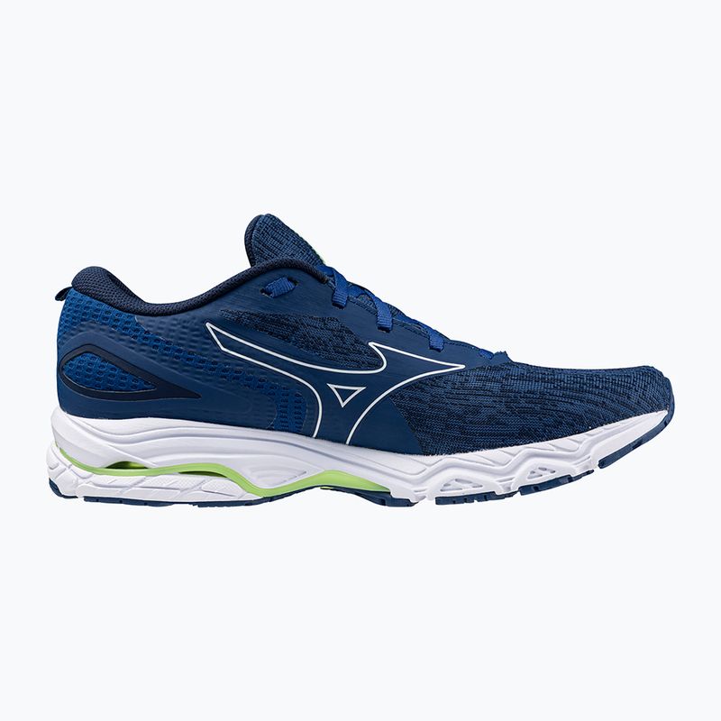 Men's running shoes Mizuno Wave Prodigy 5 navy peony/ white/ sharp green 9