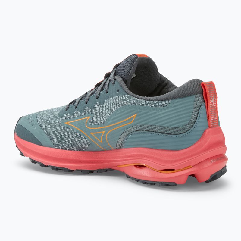 Women's running shoes Mizuno Wave Rider TT lead/ carrot curl/ nasturtium 3