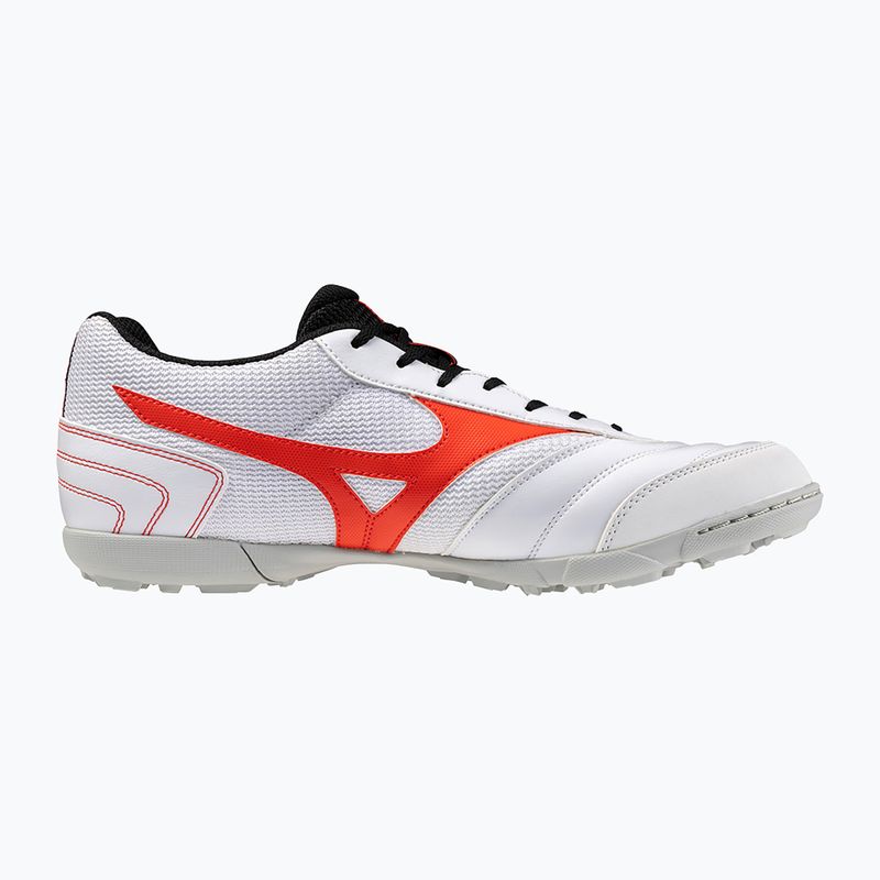 Men's football boots Mizuno MRL Sala Club TF white/radiant red 9