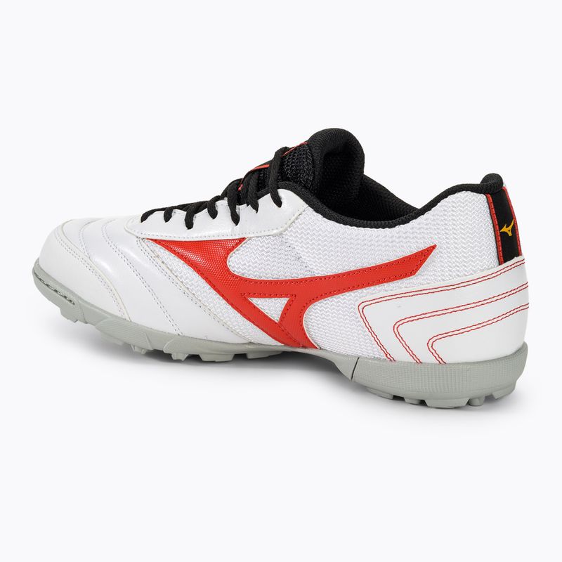 Men's football boots Mizuno MRL Sala Club TF white/radiant red 3