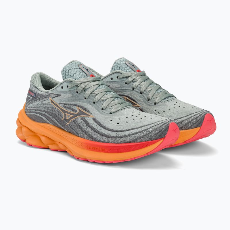 Women's running shoes Mizuno Wave Skyrise 5 abyss/dubarry/carrot curl 4