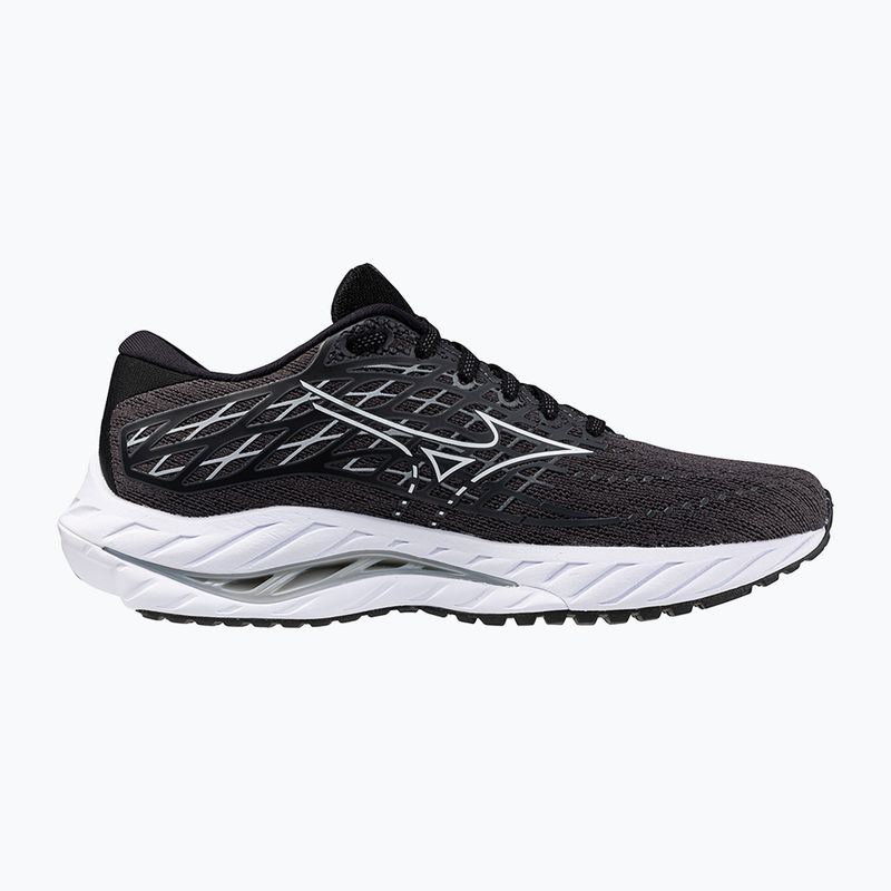 Women's running shoes Mizuno Wave Inspire 20 ebony/ white/ black 3