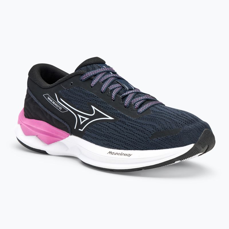 Women's running shoes Mizuno Wave Revolt 3 navy peony/ white/ rosebud