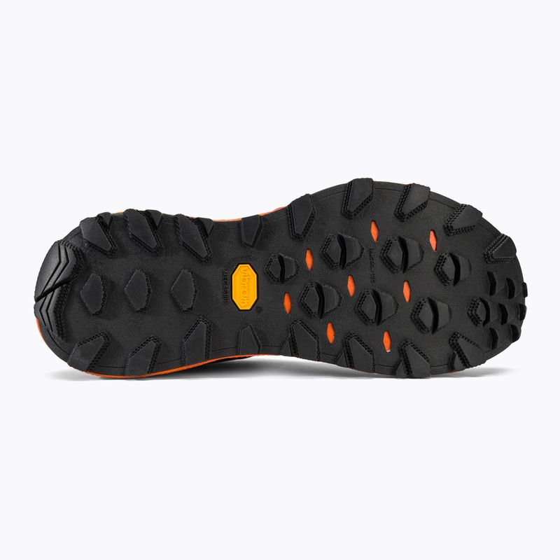 Men's running shoes Mizuno Wave Mujin 10 black/cayenne/nasturtium 4