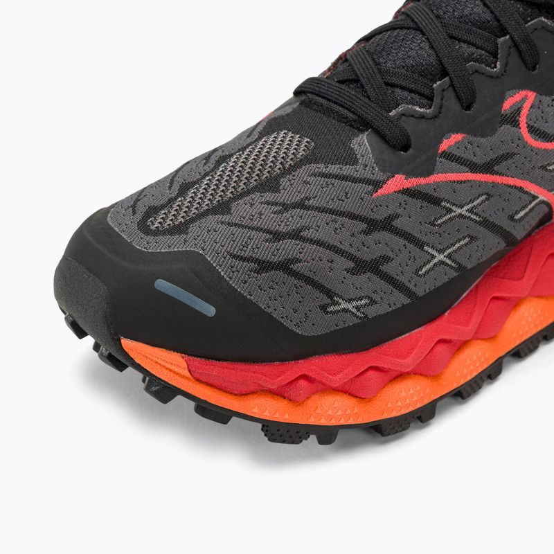 Men's running shoes Mizuno Wave Mujin 10 black/cayenne/nasturtium 7