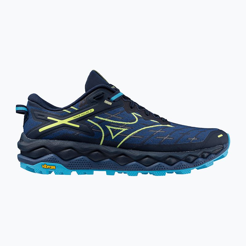 Men's running shoes Mizuno Wave Mujin 10 dress blues/sharp green/swim cap 8