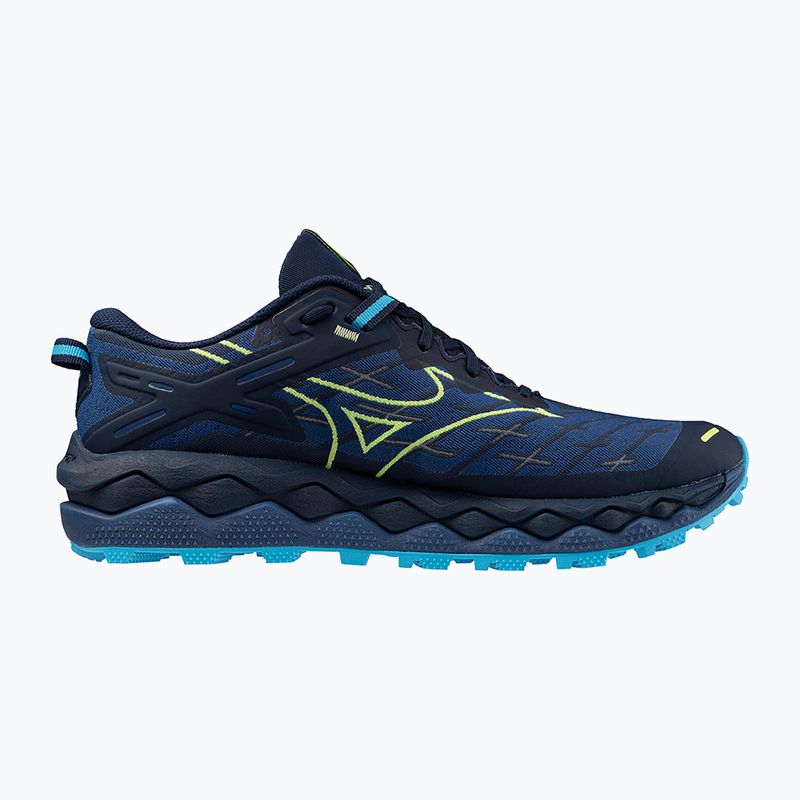 Men's running shoes Mizuno Wave Mujin 10 dress blues/sharp green/swim cap 9