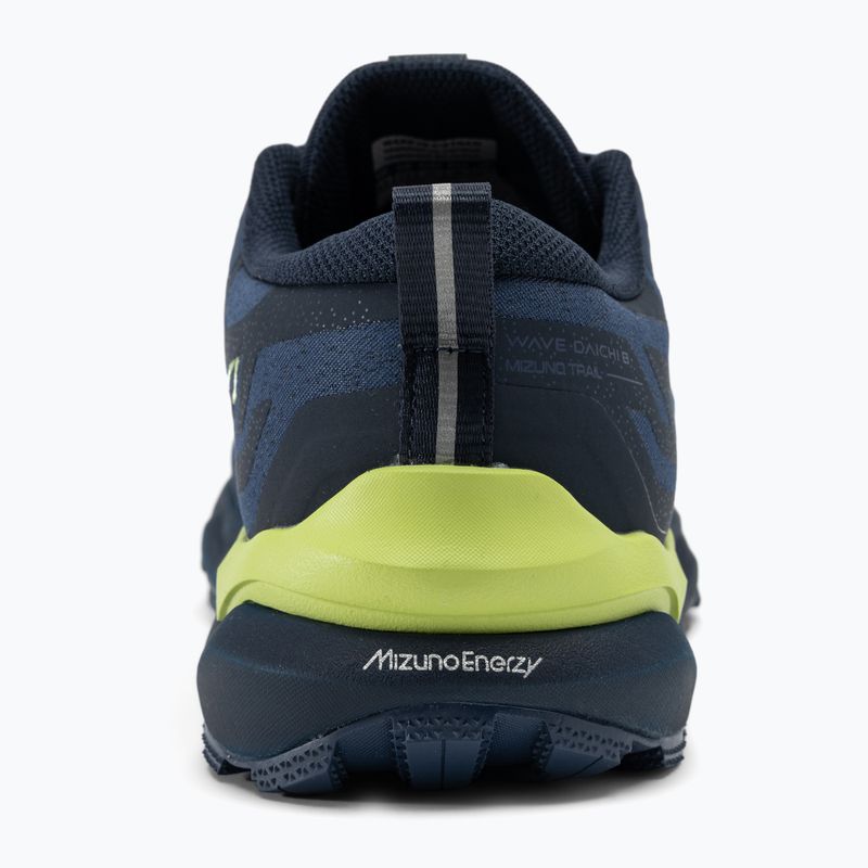 Men's running shoes Mizuno Wave Daichi 8 navy peony/sharp green/dress blues 6
