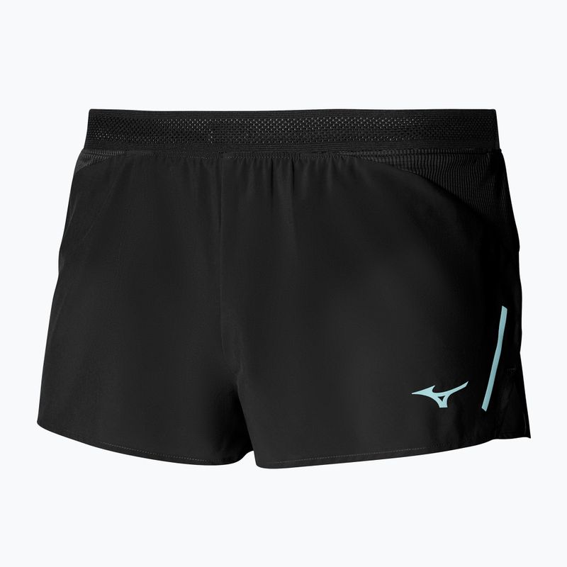 Men's running shorts Mizuno Aero Split 1.5 black