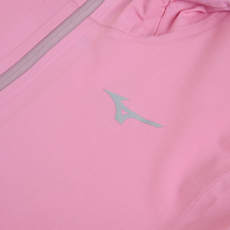 Women's running jacket Mizuno Waterproof 20K ER lilac chiffon 3