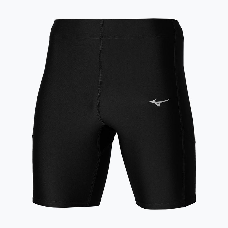 Men's Mizuno Impulse Core Mid Tight running shorts black 3