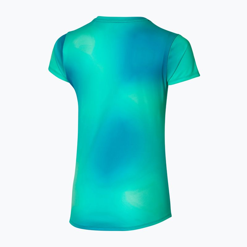 Women's running shirt Mizuno Impulse Core Graphic Tee eggshell blue 2