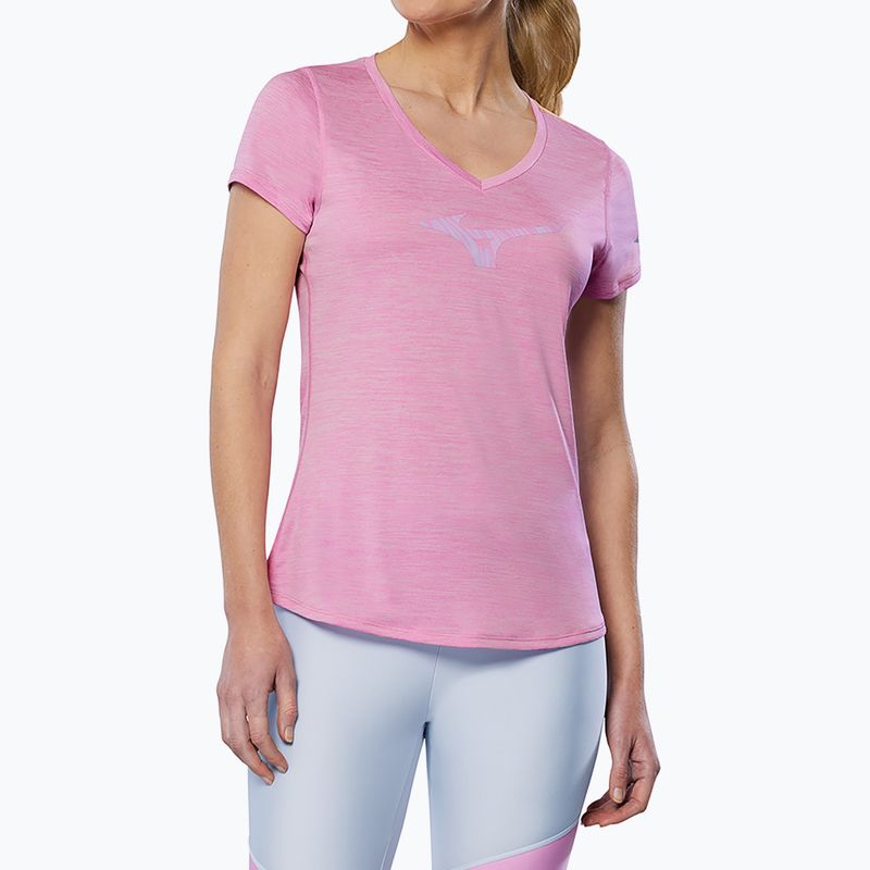 Women's running shirt Mizuno Impulse Core RB Tee lilac chiffon