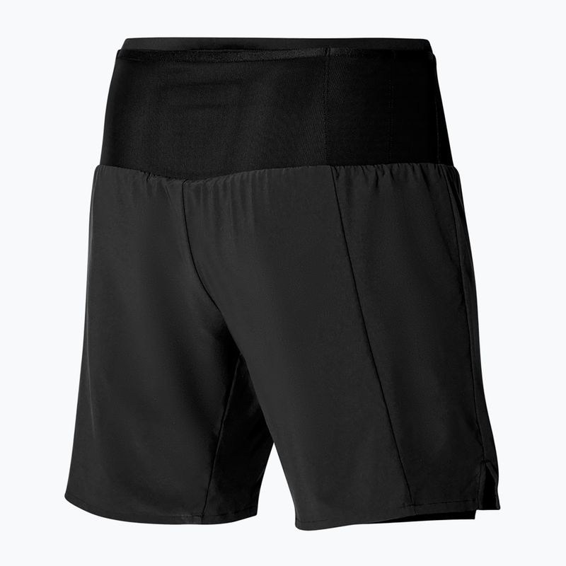 Men's running shorts Mizuno Multi Pocket 2in1 7.5 black 4