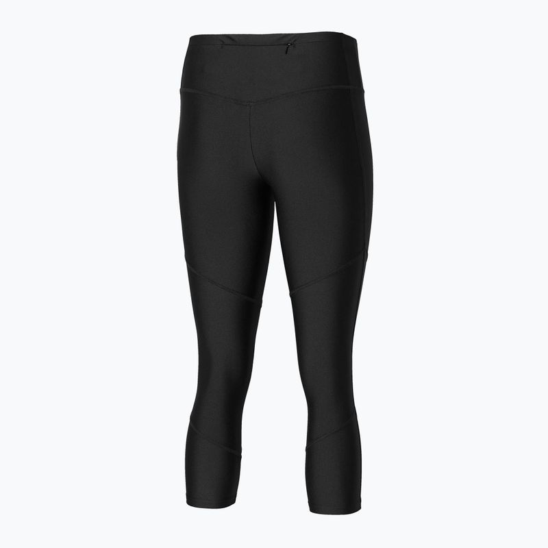 Women's leggings Mizuno Impulse Core 3/4 black 2