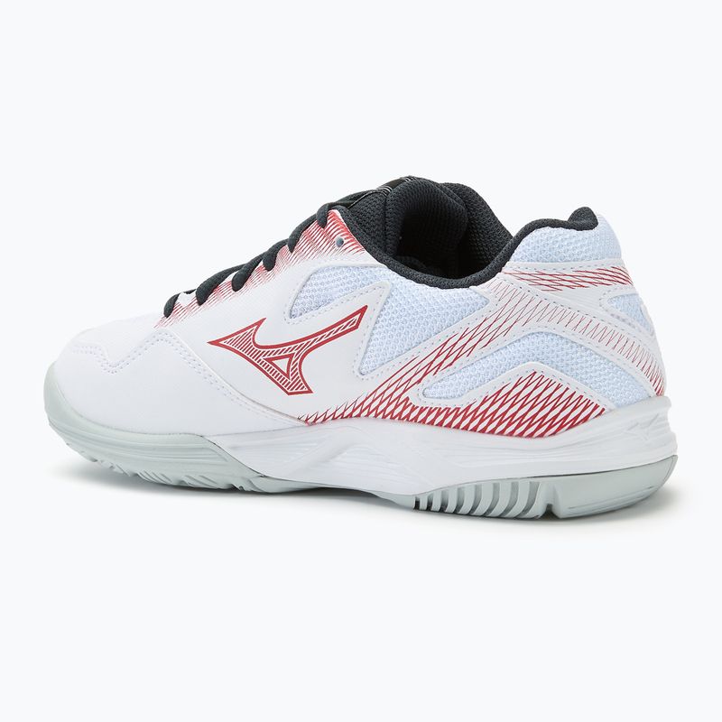 Mizuno Stealth Star 2 handball shoes white/salsa/black 3