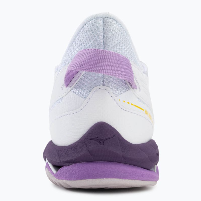 Women's handball shoes Mizuno Wave Mirage 5 white/patrician purple/quince 6