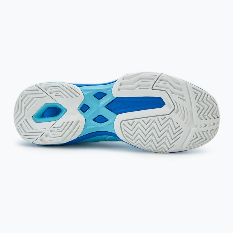 Women's tennis shoes Mizuno Wave Exceed Light 2 AC river blue/white/mugen blue 4