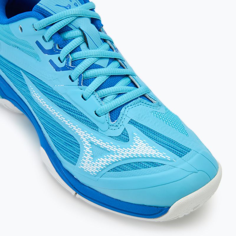 Women's tennis shoes Mizuno Wave Exceed Light 2 AC river blue/white/mugen blue 7